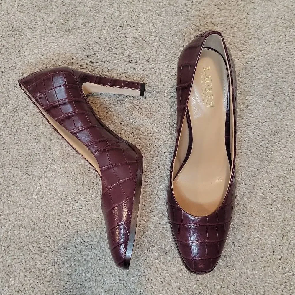 Lauren Ralph Lauren Camila Pump Size 10B - Picture 4 of 8